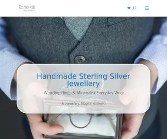 Epheriell.com(Handmade Sterling Silver Wedding Rings) Screenshot