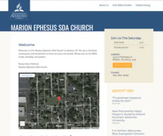 Ephesussdachurch.org(Marion Ephesus Church) Screenshot