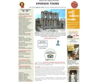 Ephesustours.biz(Ephesus Tours) Screenshot
