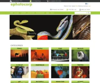 Ephotocorp.com(Ephotocorp digital image selling software) Screenshot
