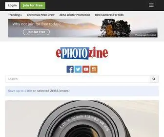 Ephotozine.com(Camera Lens Reviews) Screenshot