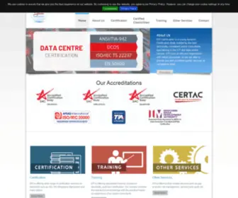 Epi-Certification.com(Data Centre Audit) Screenshot