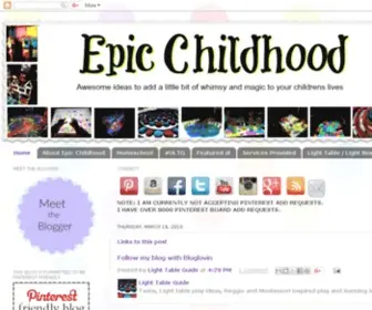 Epic-Childhood.com(Epic Childhood) Screenshot