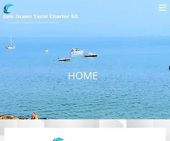 Epic-Ocean.com(Unique sailing experience onboard with us) Screenshot