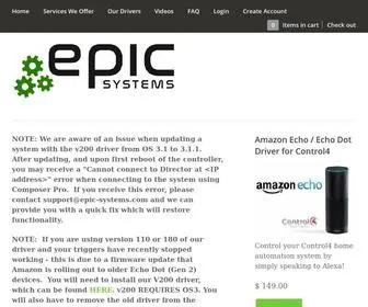 Epic-SYstems.com(Epic Systems) Screenshot