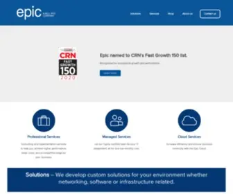 Epic.ca(EPIC Information Solutions) Screenshot