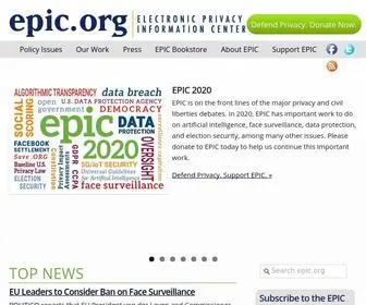 Epic.org(The Electronic Privacy Information Center (EPIC)) Screenshot