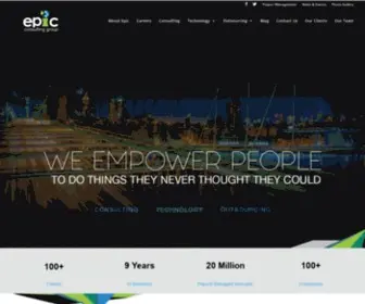 EpicCDo.com(Epic Consulting) Screenshot