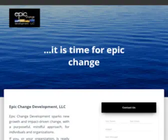 Epicchangedevelopment.com(SUSTAINABLE) Screenshot