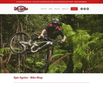 Epiccyclesnc.com(Epic Cycles) Screenshot