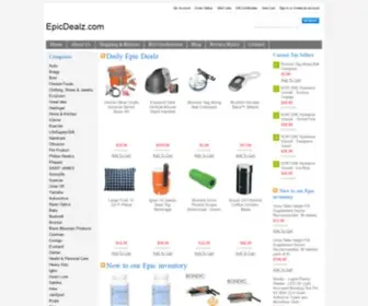 EpiCDealz.com(Epic Dealz EVERYDAY) Screenshot