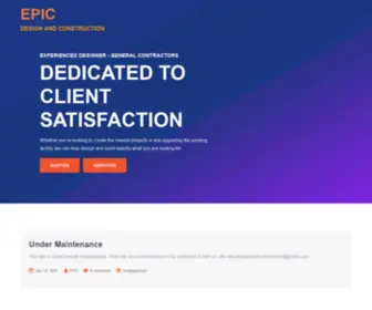 EpiCDesignandconstruction.com(EpiCDesignandconstruction) Screenshot