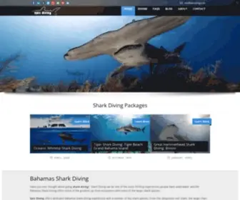 EpiCDiving.com(Bahamas Shark Diving at its best) Screenshot