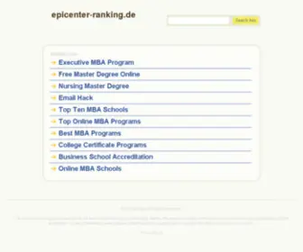 Epicenter-Ranking.de(Epicenter Ranking) Screenshot