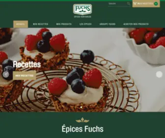 Epices-Fuchs.fr(Épices) Screenshot