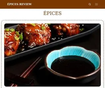 Epices-Review.fr(Épices Review) Screenshot