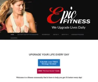 EpicFitness.biz(Epic Fitness) Screenshot