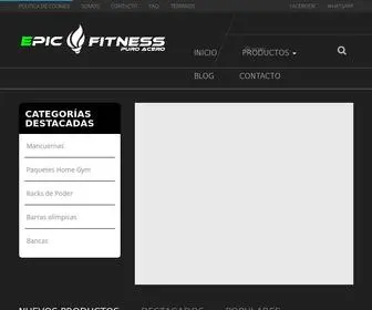 EpicFitness.co(Epic Fitness) Screenshot