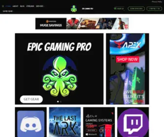 EpicGamingpro.com(Epic Gaming Pro) Screenshot