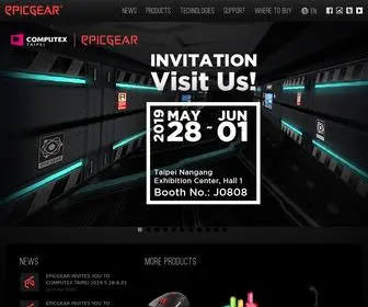 EpicGear.com(Welcome » EpicGear) Screenshot