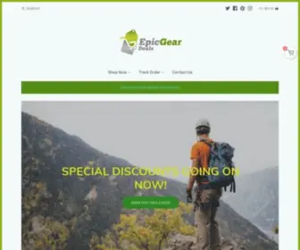 EpicGeardeals.com(Epic Gear Deals) Screenshot