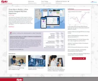Epichosted.com(With the patient at the heart) Screenshot