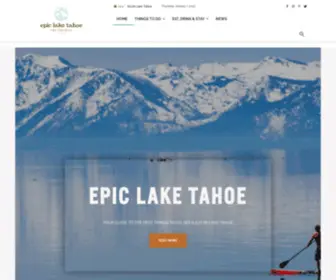 Epiclaketahoe.com(Disover 365 Days Of Adventure) Screenshot