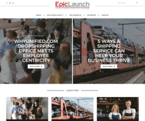 Epiclaunch.com(Launch Your Business) Screenshot