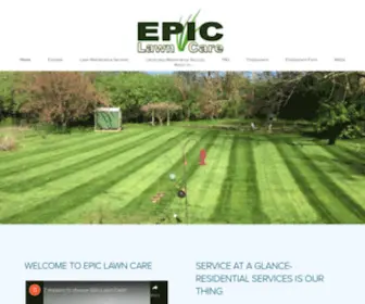 Epiclawncareky.com(Epic Lawn Care) Screenshot