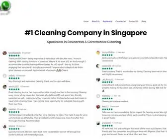 Epiclean.co(Professional Cleaning Company) Screenshot