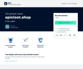 Epicloot.shop(Epicloot shop) Screenshot