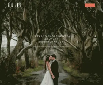 Epiclovephotography.com(Ireland Elopement Photographer & Guide) Screenshot