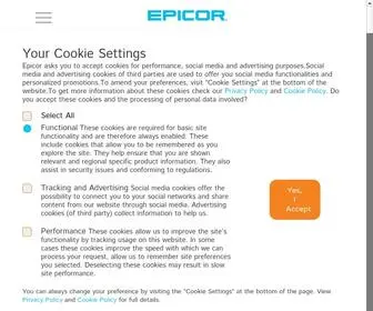 Epicor.com(Industry-specific software) Screenshot