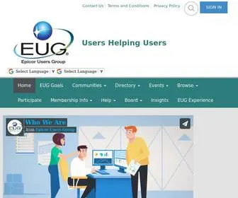 Epicorusers.org(Users Helping Users) Screenshot