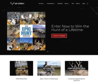 Epicoutdoors.com(Epic Outdoors) Screenshot