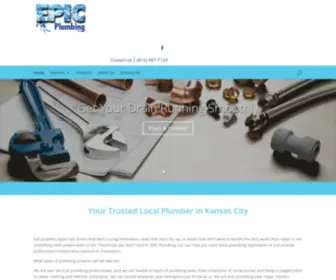 EpicPlumbingllc.com(Plumber & Plumbing Services) Screenshot