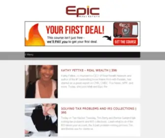 Epicrealestate.com(Epic Real Estate) Screenshot