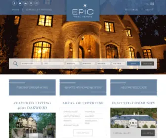 Epicrealestateco.com(Shelli Stine) Screenshot