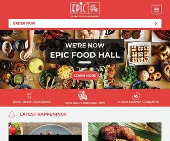 Epics.com.my(Epic Fit Meals Co) Screenshot