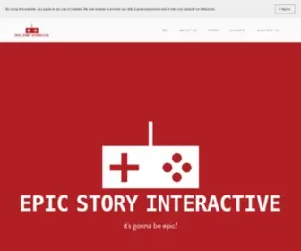 Epicstoryinteractive.com(Epic Story Interactive) Screenshot