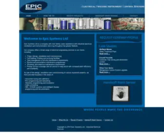 Epicsystems.co.nz(Epic Systems Ltd) Screenshot