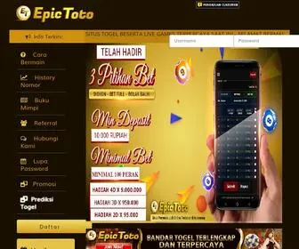 Epictoto.com Screenshot