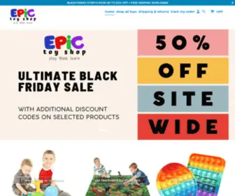 Epictoyshop.com(Epic Toy Shop) Screenshot