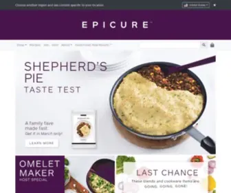 Epicure.com(Epicure) Screenshot