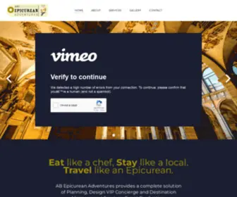 Epicureanadventures.com.au(AB Epicurean Adventures) Screenshot