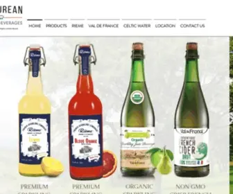 Epicureanbeverages.com(Epicurean French Beverages) Screenshot