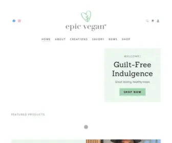 EpicVeganla.com(EPIC VEGAN) Screenshot