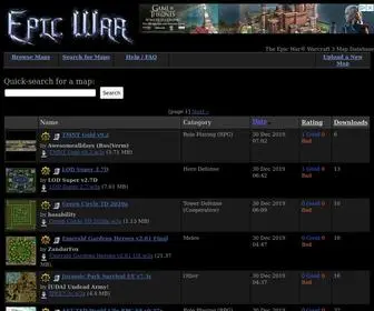 Epicwar.com(Warcraft 3 Maps) Screenshot