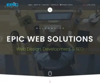 Epicwebaz.com(Epic Web Solutions) Screenshot