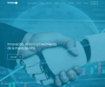 Epidata.com.ar(Deploying ideas) Screenshot